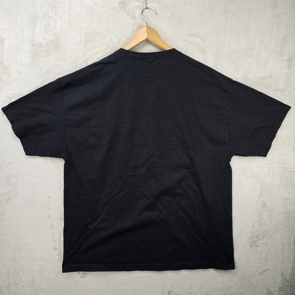 Vtg Y2K Metal Mulisha Shirt XXL Black AOP Goth Grunge Pinkman Skull Skater Moto - Picture 5 of 7